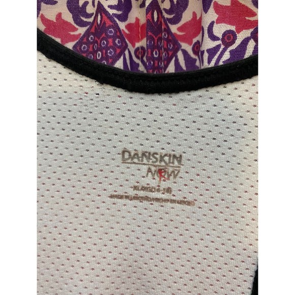 Danskin Now Tank Top XL Black White - Picture 3 of 3